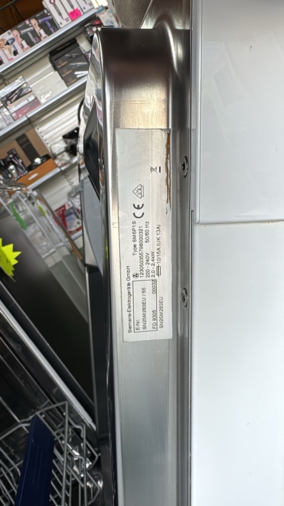 SN25M283EU/55 LAVAVAJILLAS 60 CM SIEMENS BLANCO