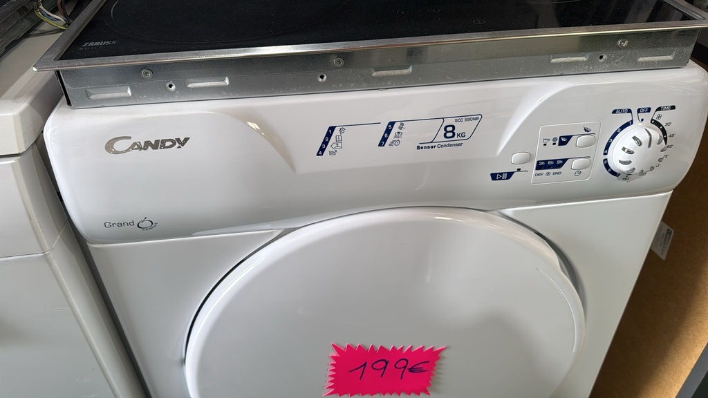 31100539 SECADORA CONDENSACIÓN 8 KG CANDY GRAND COMFORT SENSOR CONDENSER BLANCA