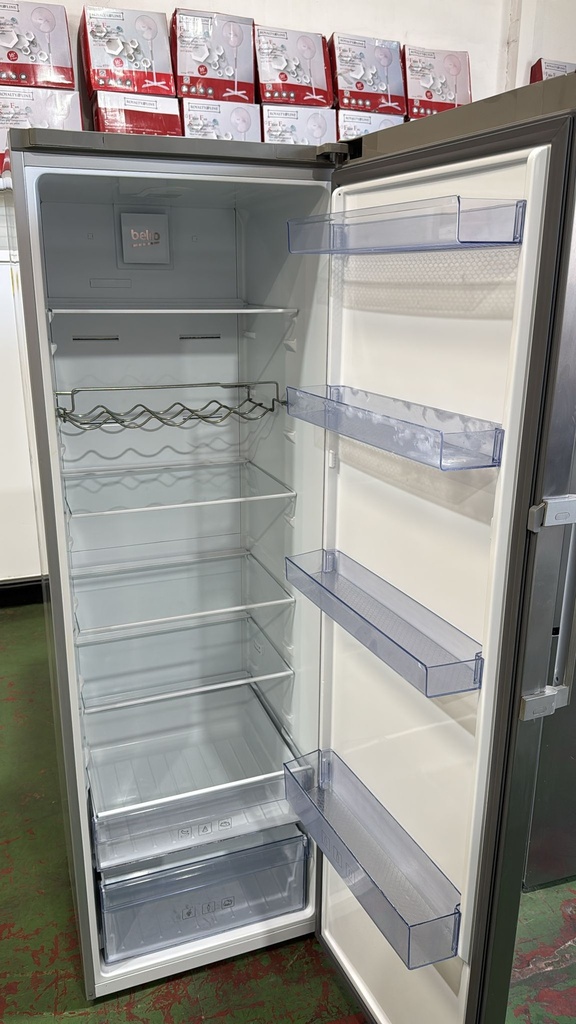R7391407 FRIGORÍFICO VERTICAL 185X60 CM BEKO NO FROST INOXIDABLE CON DISPLAY FRONTAL