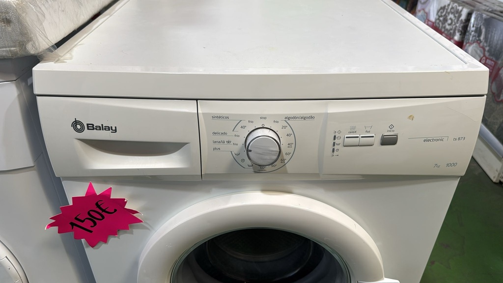 WAA20110EE/01 LAVADORA 7 KG BALAY ELECTRONIC TS 873 1000 RPM BLANCA