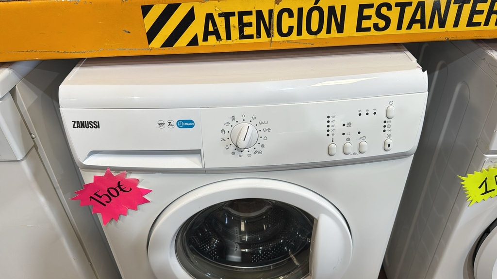 RENLIGFWM5 LAVADORA 7 KG ZANUSSI 1200 RPM BLANCA