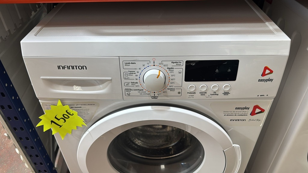LAVADORA 5 KG INFINITON EASYPLAY A+ 800 RPM BLANCA