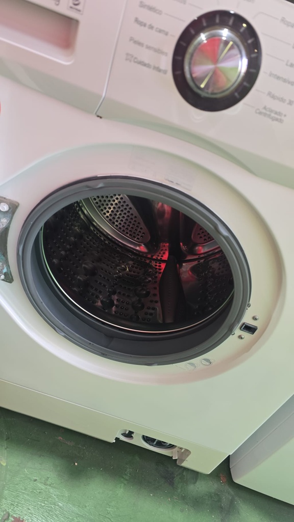 LAVADORA 8 KG LG INVERTER DIRECT DRIVE BLANCA 