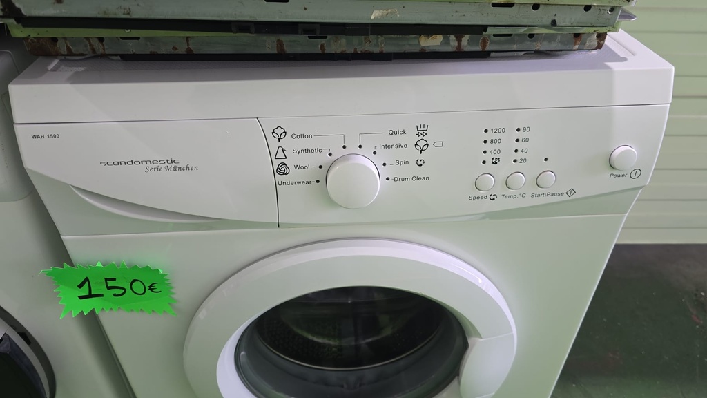 LAVADORA 5 KG SCANDOMESTIC SERIE MÜNCHEN BLANCA