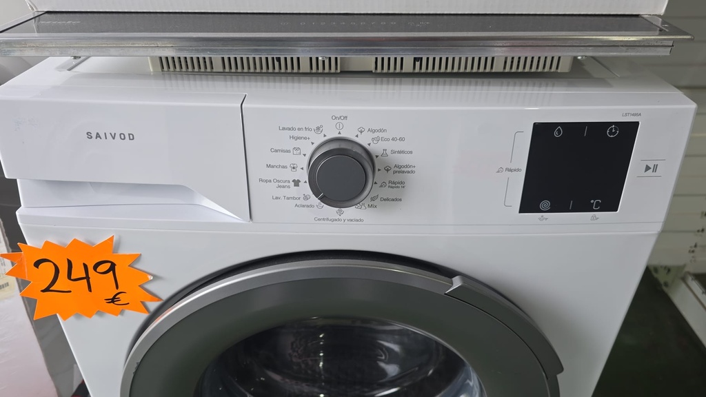 LAVADORA 9 KG SAIVOD MOD. LST1495A
