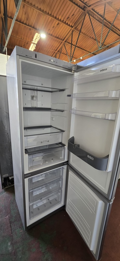 FRIGORIFICO COMBI 185X60 EDESA INOX. MOD. URBANF630