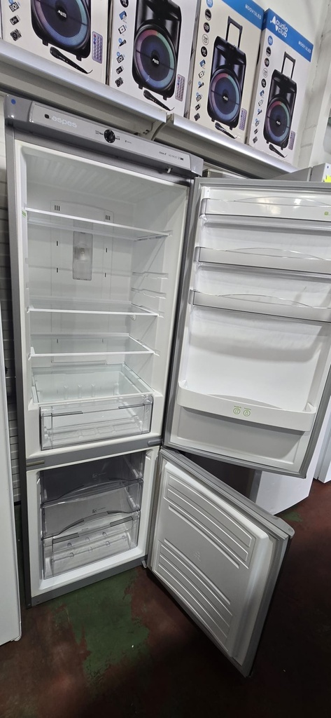 FRIGORIFICO COMBI 185X60 ASPES ACERO MOD. AC1852NFX