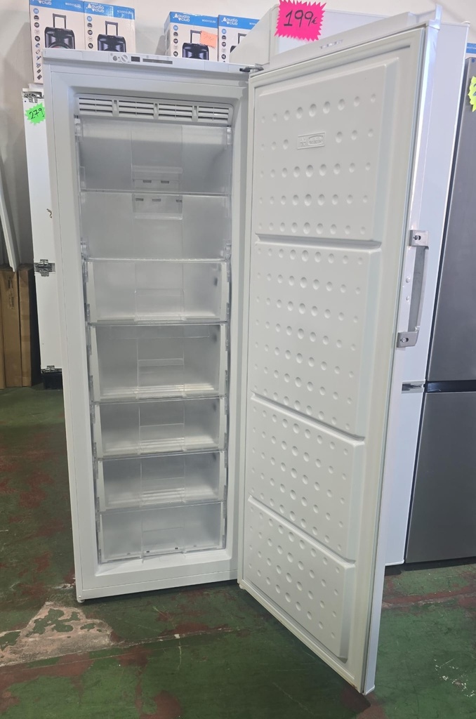 CONGELADOR VERTICAL 170X60 ANSONIC BLANCO NO FROST 