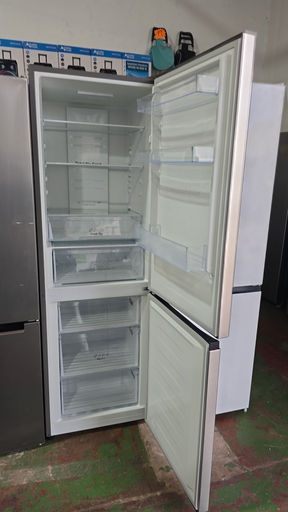 FRIGORIFICO COMBI 185X60 HISENSE ACERO INOX MODELO 32KHS102230