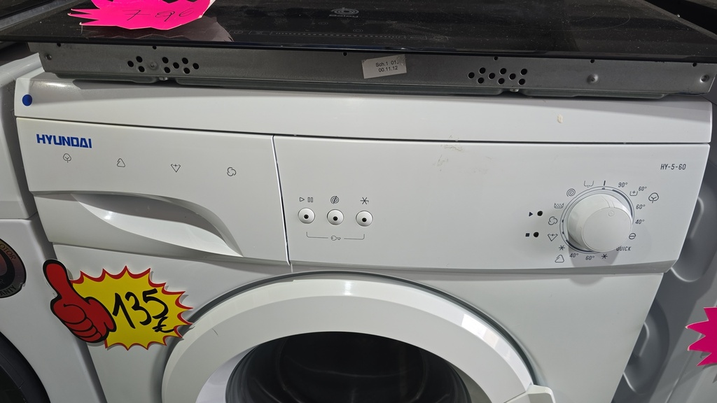 LAVADORA 5 KG HYUNDAI MODELO HY560