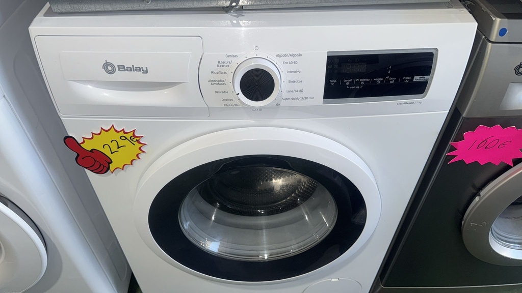 LAVADORA BALAY 7 KG ECOSILENCE BLANCA 