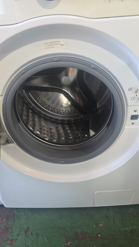 LAVADORA 8 KG SAMSUNG BLANCA ECOBUBBLE MOD. WW80J5555FW