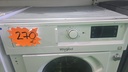 LAVADORA SECADORA 7/5 KG WHIRPOOL PANELABLE MOD. BIWDWG75148 (MALAGA)