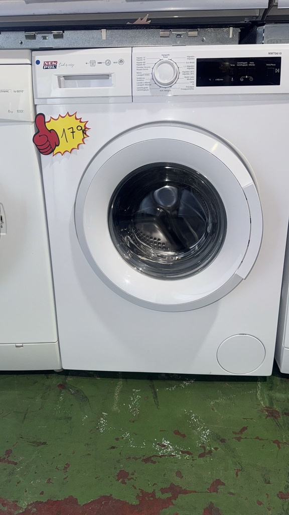 LAVADORA 6 KG NEW POL BLANCA MOD. NWT0610 