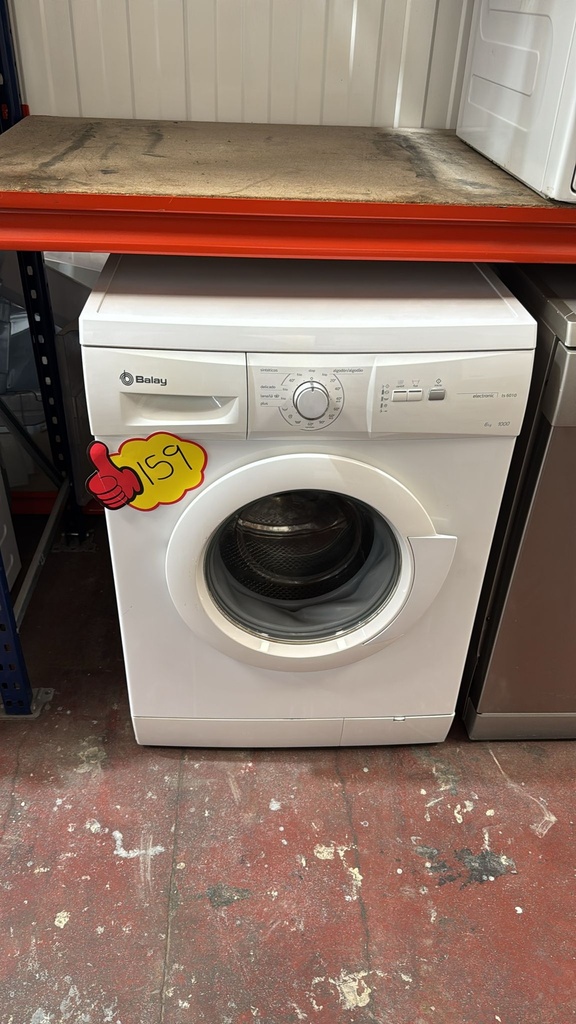 TS6010 LAVADORA 6 KG BALAY 1000 RPM BLANCA