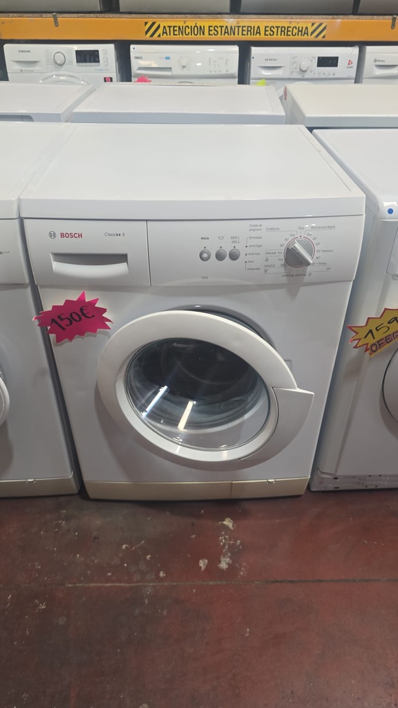 R7391420 LAVADORA 6 KG BOSCH CLASIXX 6 1000 RPM BLANCA