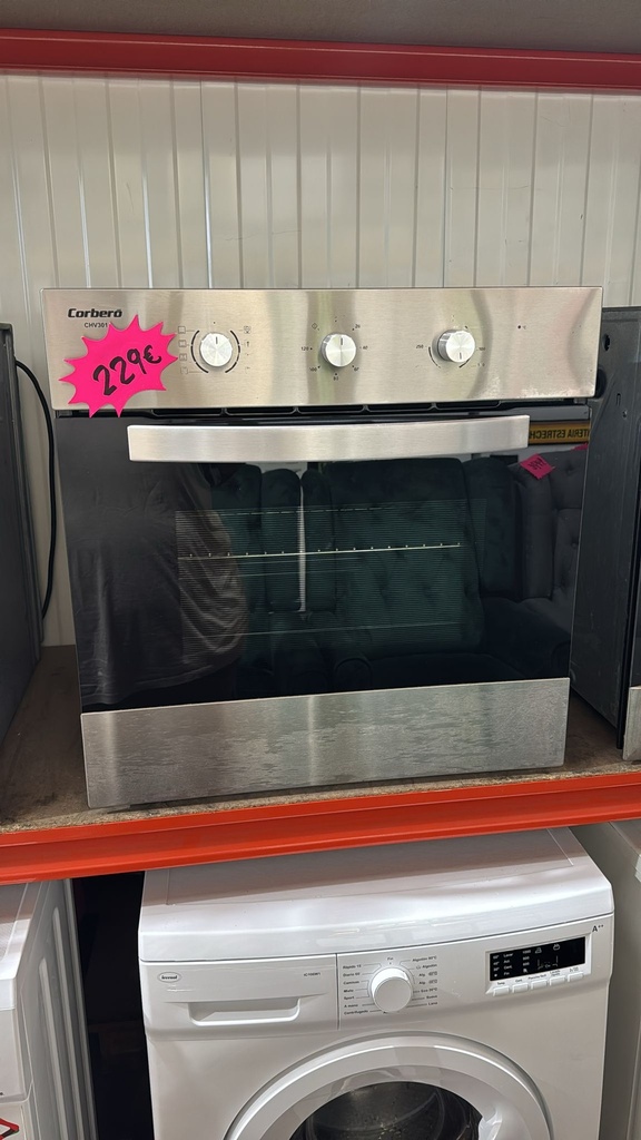 CHV301 HORNO INTEGRABLE 60 CM CORBERÓ INOXIDABLE CON VENTILACIÓN