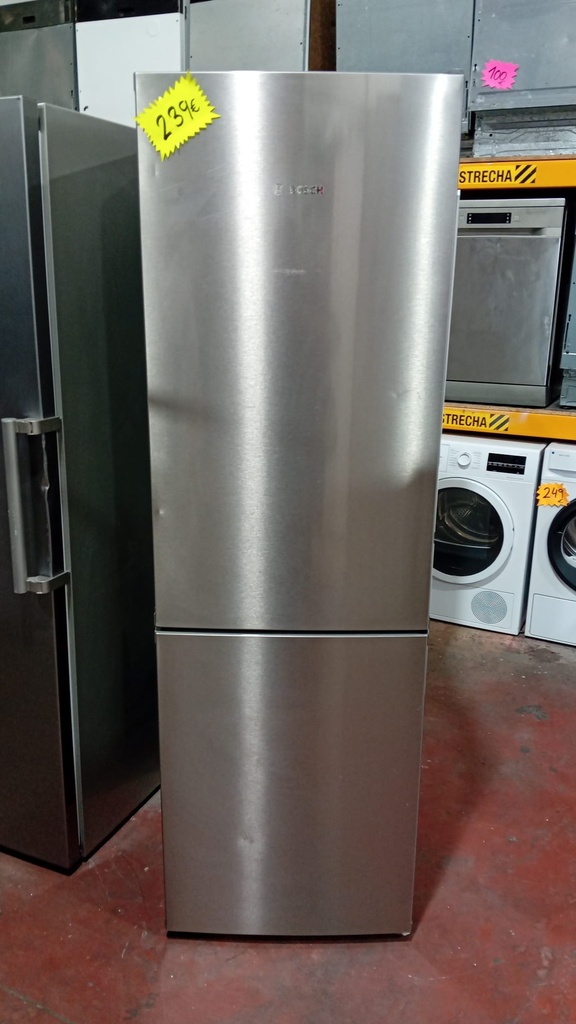 KGN36VI3A/03 FRIGORÍFICO COMBI 185X60 CM BOSCH NO FROST INOXIDABLE