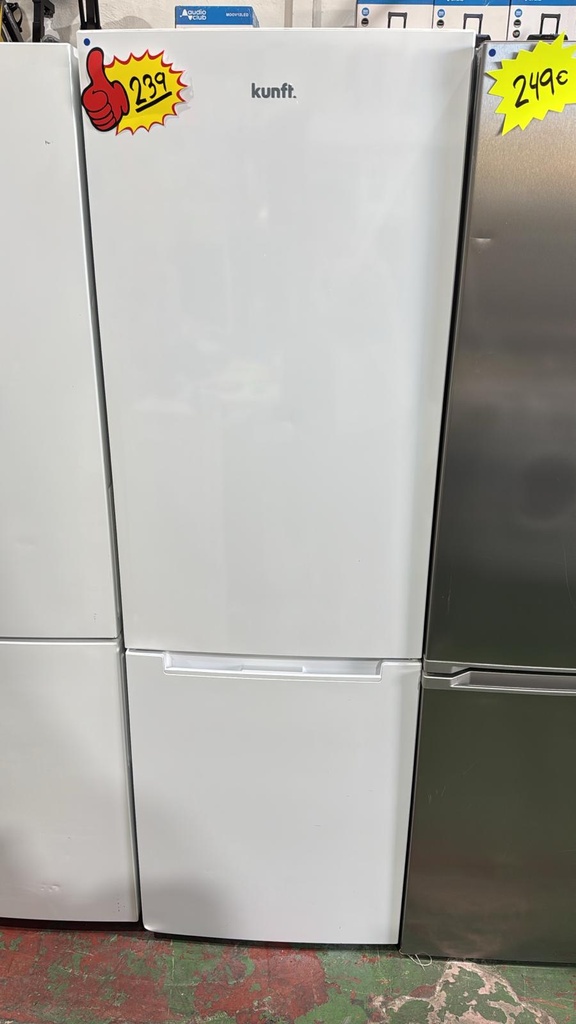 DE4589KVNFT FRIGORÍFICO COMBI 185X60 CM KUNFT NO FROST BLANCO