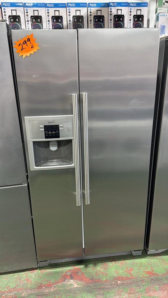 K3970X6/05 FRIGORÍFICO AMERICANO 180X90 CM NEFF FD6706 NO FROST INOXIDABLE