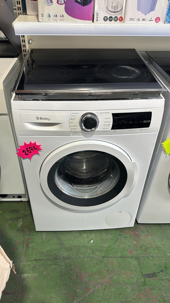3TS986BT/29 LAVADORA 8 KG BALAY VARIOPERFECT EXTRASILENCIO BLANCA
