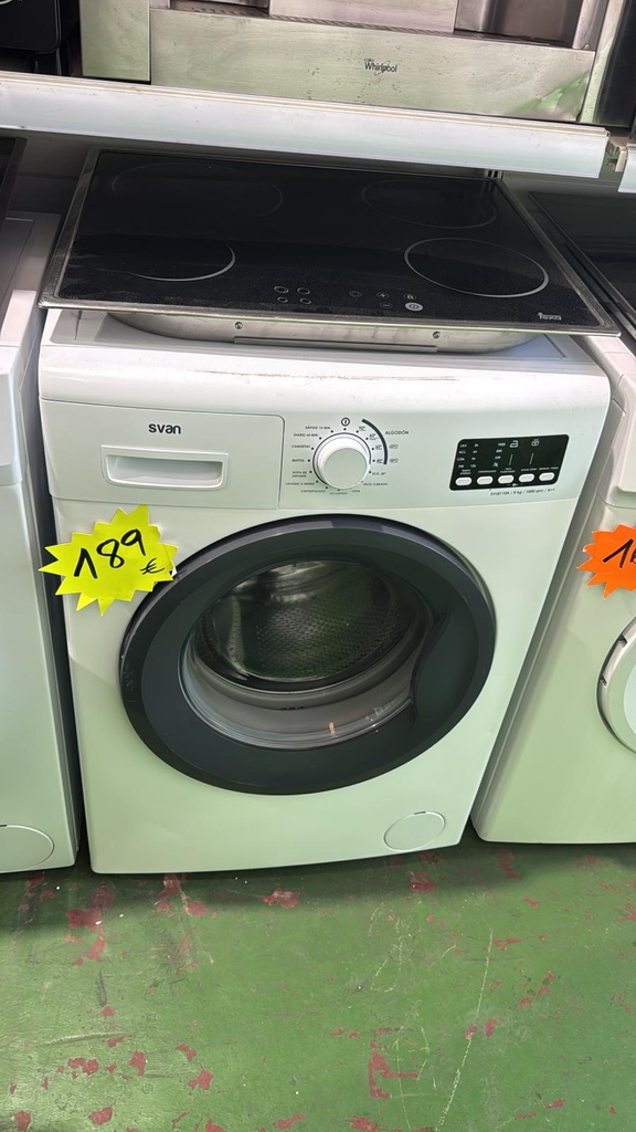 SVL8110A LAVADORA 8 KG SVAN A++ 1000 RPM BLANCA CON LAVADO RÁPIDO