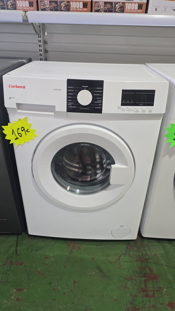 CLA608W LAVADORA 8 KG CORBERO A+++ BLANCA