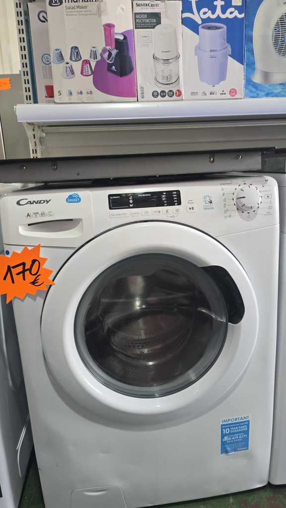 LAVADORA 7 KG CANDY A+++ 1400RPM BLANCA 