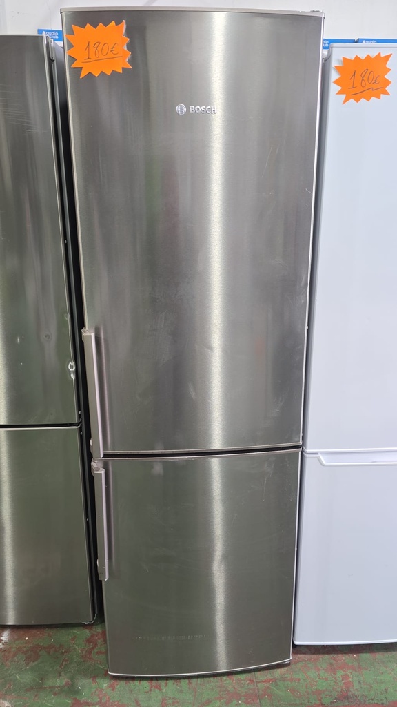 FRIGORIFICO COMBI 185X60 BOSCH ACERO INOX MOD. KGN36Z77