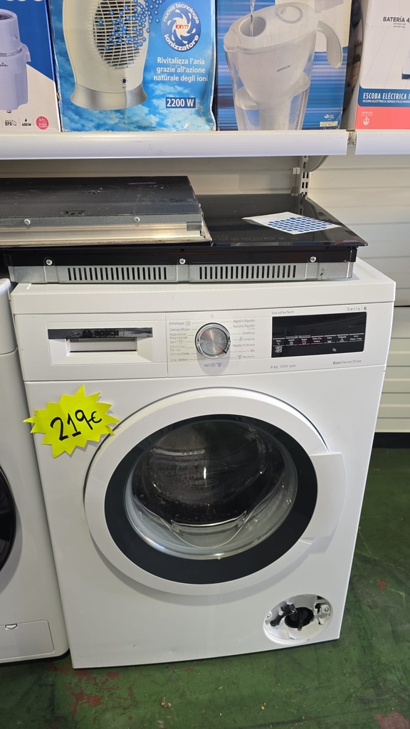 LAVADORA 8 KG BOSCH BLANCA MOD. WUQ24468ES