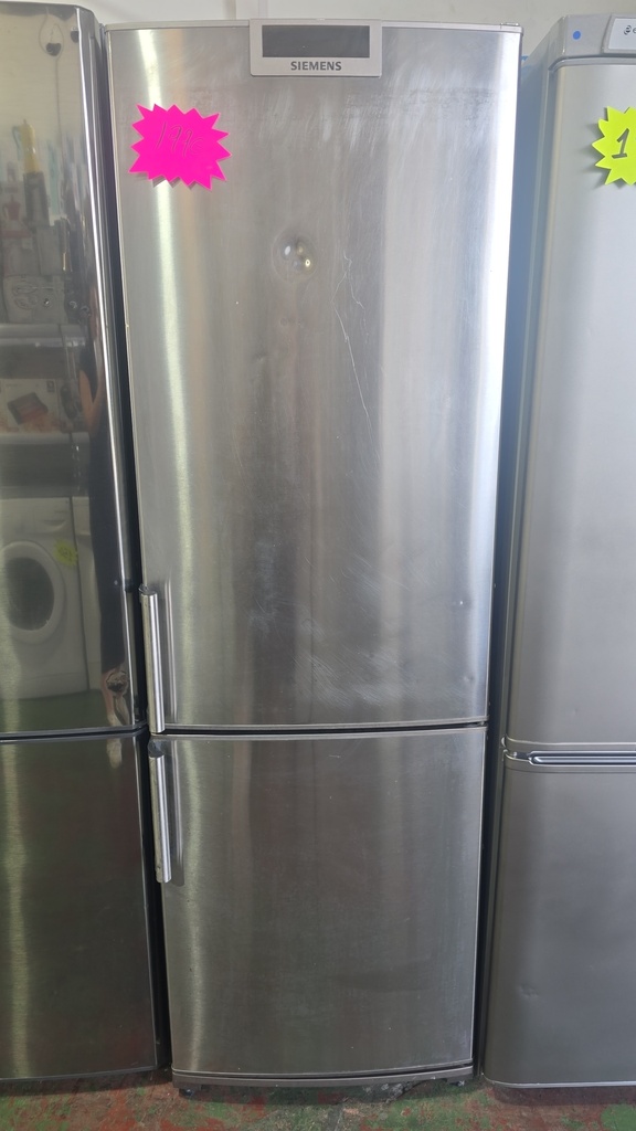 FRIGORIFICO COMBI 185X60 SIEMENS ACERO INOX MODELO KG36P390