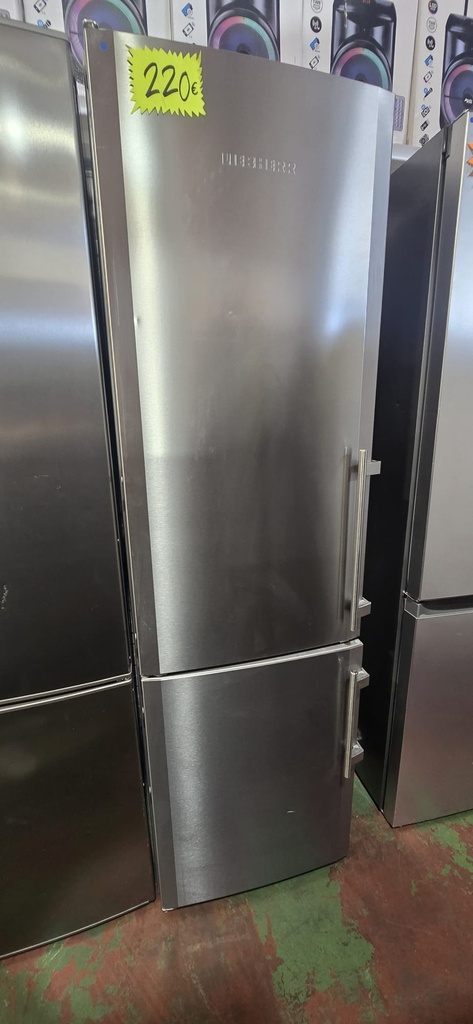 FRIGORIFICO COMBI 200X60 CM LIEBHERR ACERO INOX 