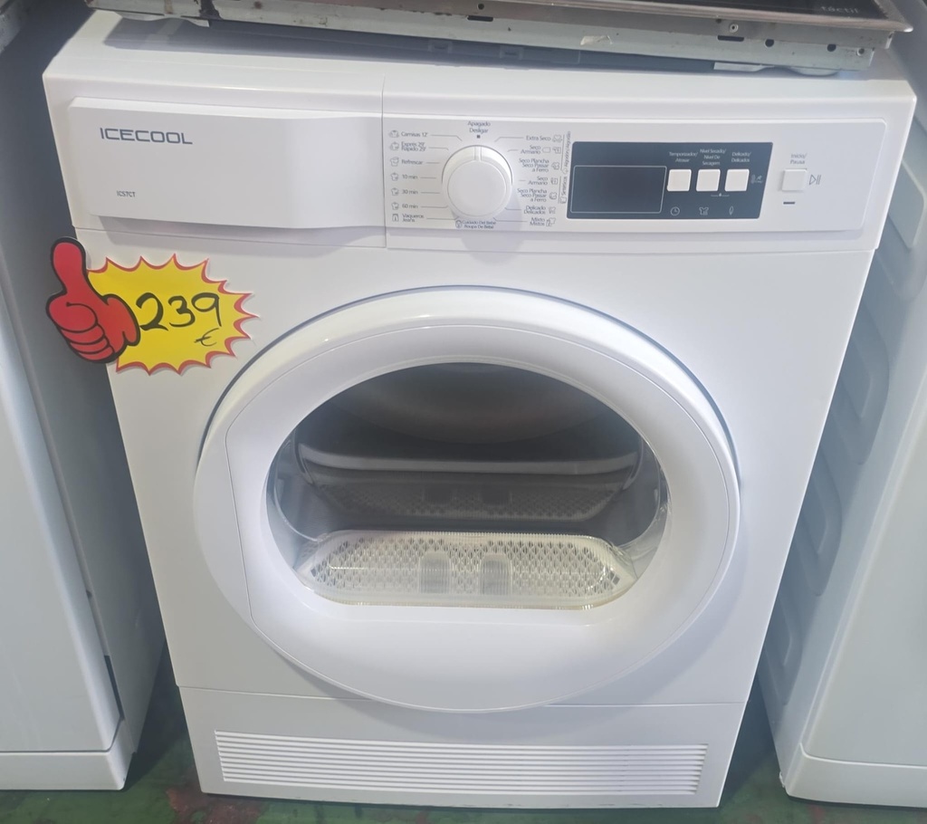 SECADORA 7 KG ICECOOL BLANCA MODELO ICS7CT