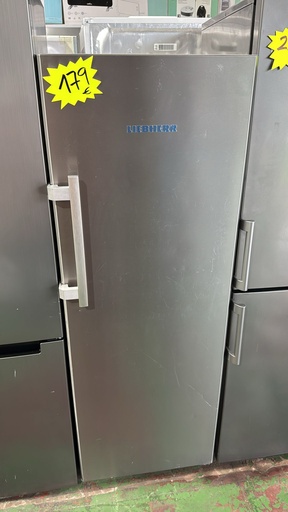 FRIGORIFICO VERTICAL 165X60 LIEBHERR ACERO MOD. KEF 3710 INDEX