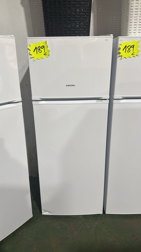 FRIGORIFICO 142X55 ICECOOL BLANCO CON TARA ABAJO MOD. IRCE144W