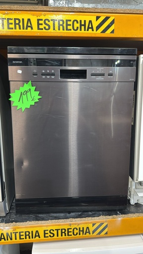 DIW-61STB LAVAVAJILLAS 60 CM INFINITON ACERO NEGRO 