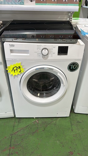 WTE7611BWR LAVADORA 7 KG BEKO PROSMARTINVERTER 1200 RPM BLANCA
