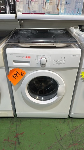 WAH1702 LAVADORA 7 KG SCANDOMESTIC DENMARK 1200 RPM BLANCA