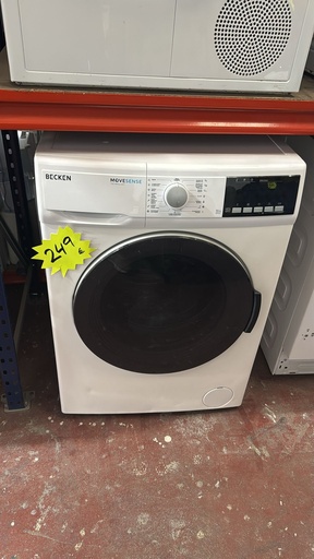 BWM326 LAVADORA 8 KG BECKEN MOVESENSE TECHNOLOGY A+++ 1200 RPM BLANCA