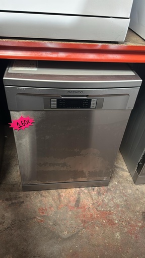 DDW-MQ1214S LAVAVAJILLAS 60 CM DAEWOO A++ 2 BANDEJAS INOXIDABLE 