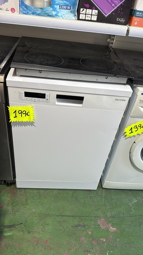 LVT8210 LAVAVAJILLAS 60 CM SAIVOD BLANCO