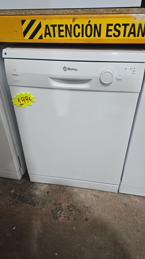 3VS301BP LAVAVAJILLAS BALAY 60 CM BLANCO 14 CUBIERTOS