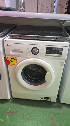 LAVADORA 8 KG LG INVERTER DIRECT DRIVE BLANCA 