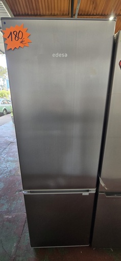 FRIGORIFICO COMBI 185X60 EDESA INOX. MOD. URBANF630