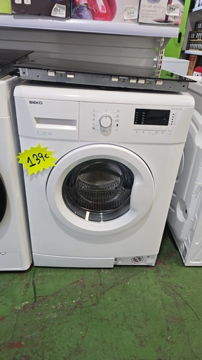 LAVADORA 7 KG BEKO BLANCA MOD. WMB71031PTM A+