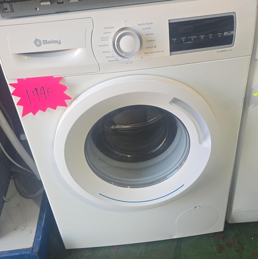 LAVADORA 7 KG BALAY EXTRASILENCE BLANCA MOD. WM12N268ES (MALAGA)