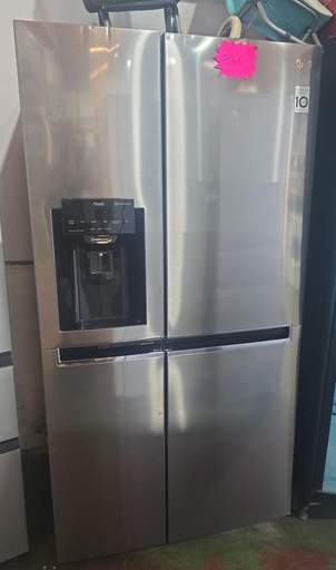 FRIGORIFICO AMERICANO LG 180x92 CM ACERO MODELO GSL760PZUZ