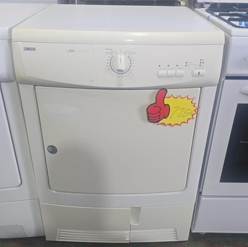 SECADORA 7 KG ZANUSSI BLANCA MODELO ZTK123
