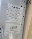PLACA GAS 1 FUEGO CORBERO CRISTAL BLANCA MOD. CPCGY121DWCI