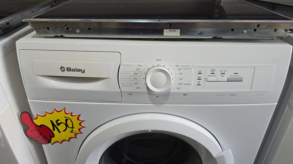LAVADORA 6 KG BALAY BLANCA MODELO 3TS853